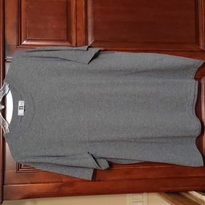 Gray short sleeve men's t-shirt, new